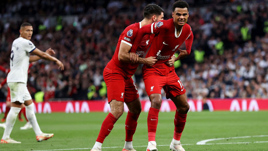 พรีเมียร์ลีกอังกฤษ : ท็อตแนม ฮ็อตสเปอร์ส VS ลิเวอร์พูล