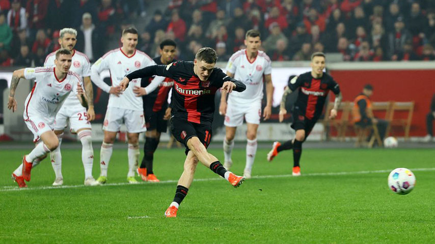 เดเอฟเบ โพคาล เยอรมัน : Bayer 04 Leverkusen VS ฟอร์ทูน่า ดุสเซลดอร์ฟ