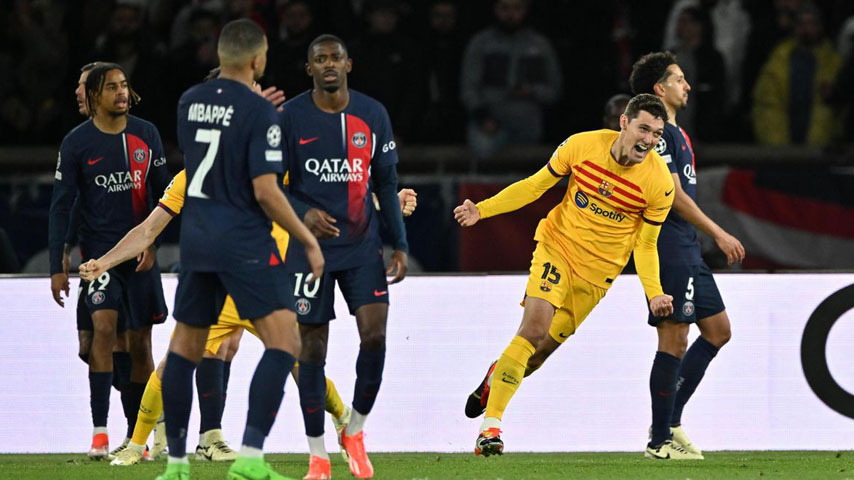 ยูฟ่าแชมเปียนส์ลีก : ปารีส แซงต์แชร์กแมง VS FC Barcelona